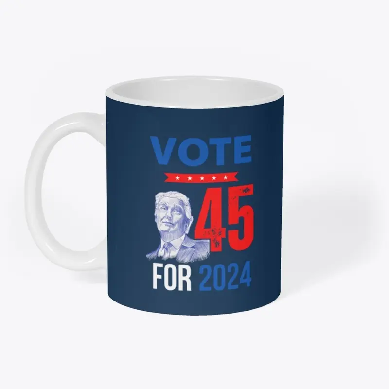 Vote 45 for 2024 Apparel - Tees and More